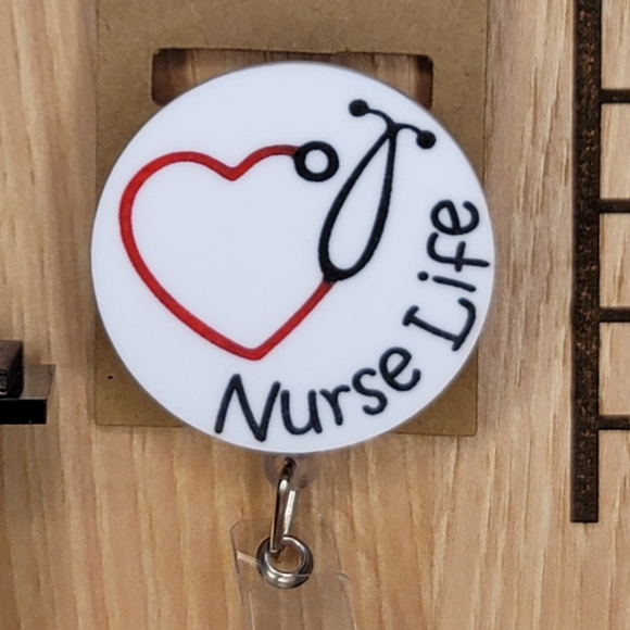 Nurse Life Badge Reel - Picture 2 of 2